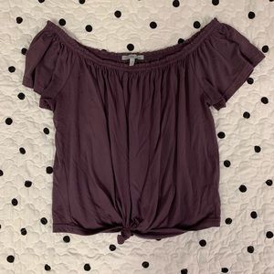 Off the shoulder top